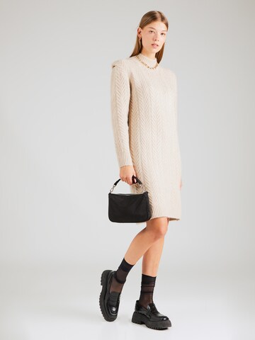 MEXX Knitted dress in Beige