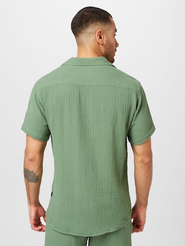 Kronstadt - Regular Fit Camisa 'Cuba' em verde