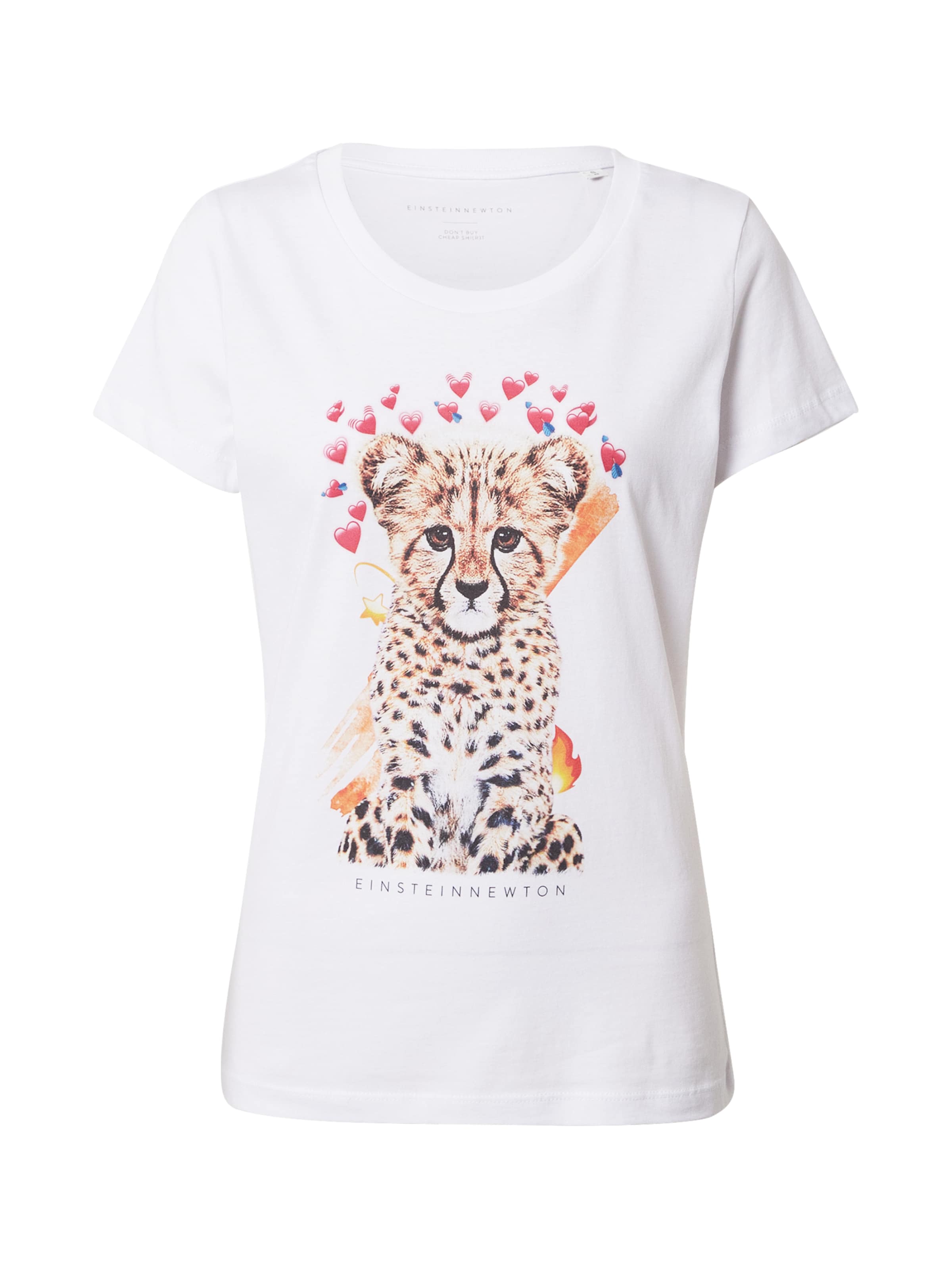 Tricou de la EINSTEIN & NEWTON pe alb: față