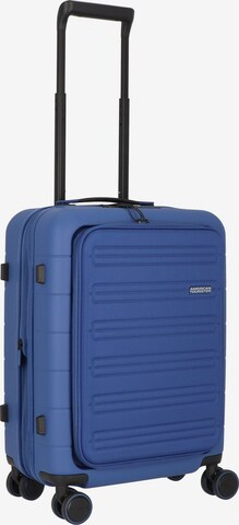 American Tourister Trolley 'Novastream' in Blauw