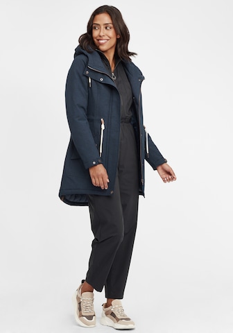 Oxmo Between-Seasons Parka 'Melly' in Blue