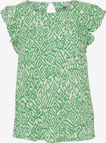 ICHI Blouse 'Ihmarrakech To6' in Green: front