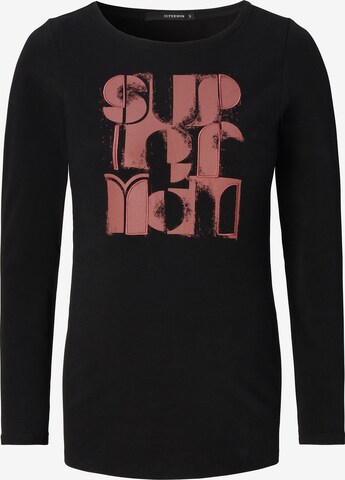 Supermom Shirt 'Cortez' in Zwart