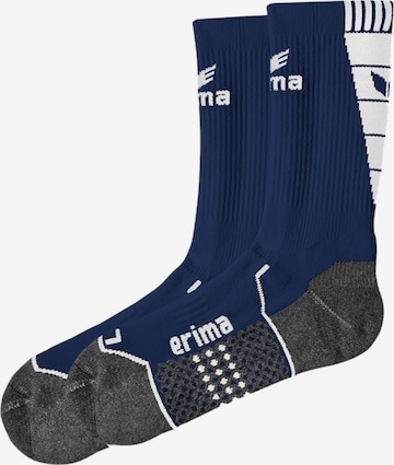 ERIMA Athletic Socks in Blue: front