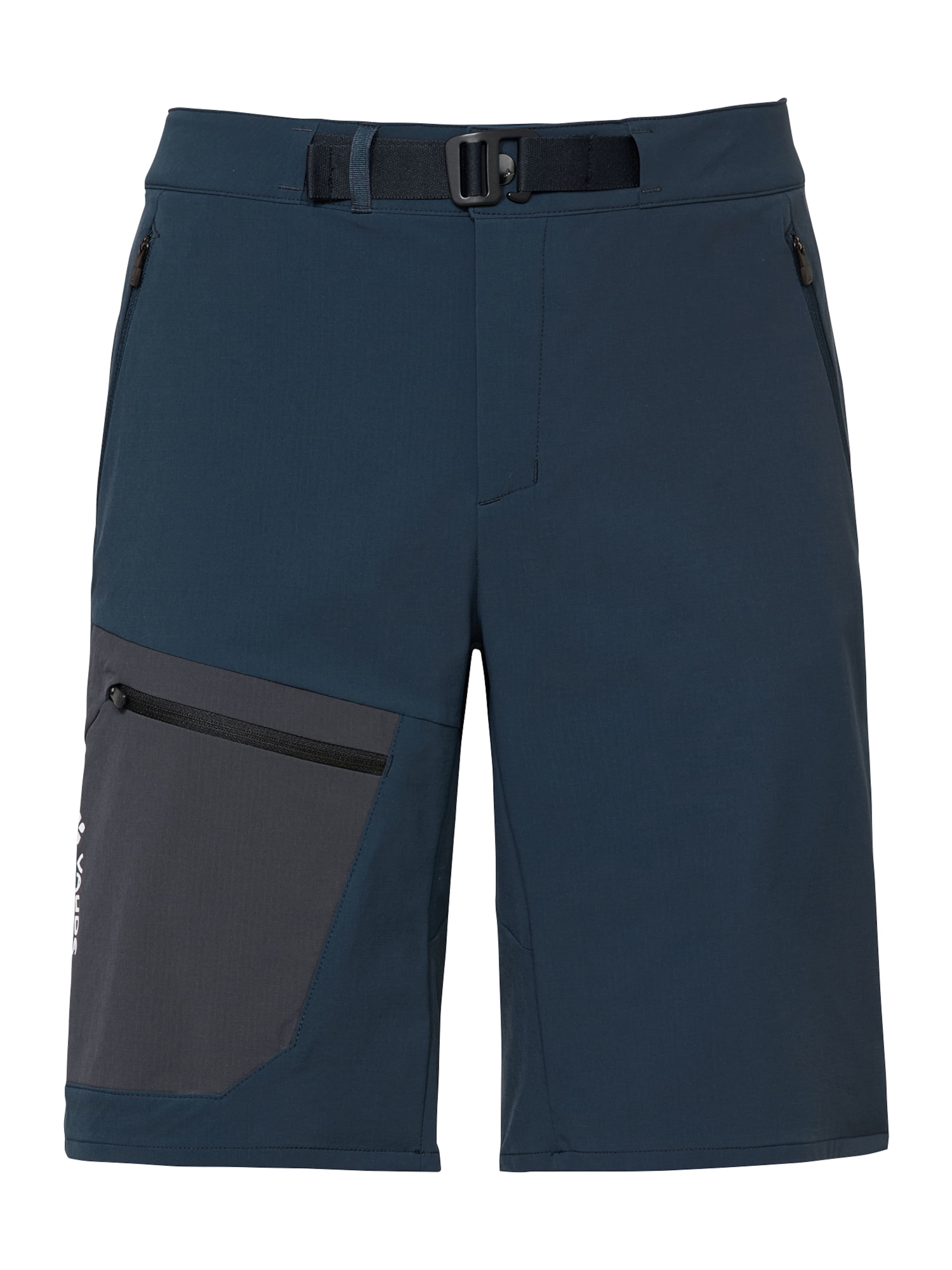 VAUDE Outdoor trousers 'Badile II' in Blue: front