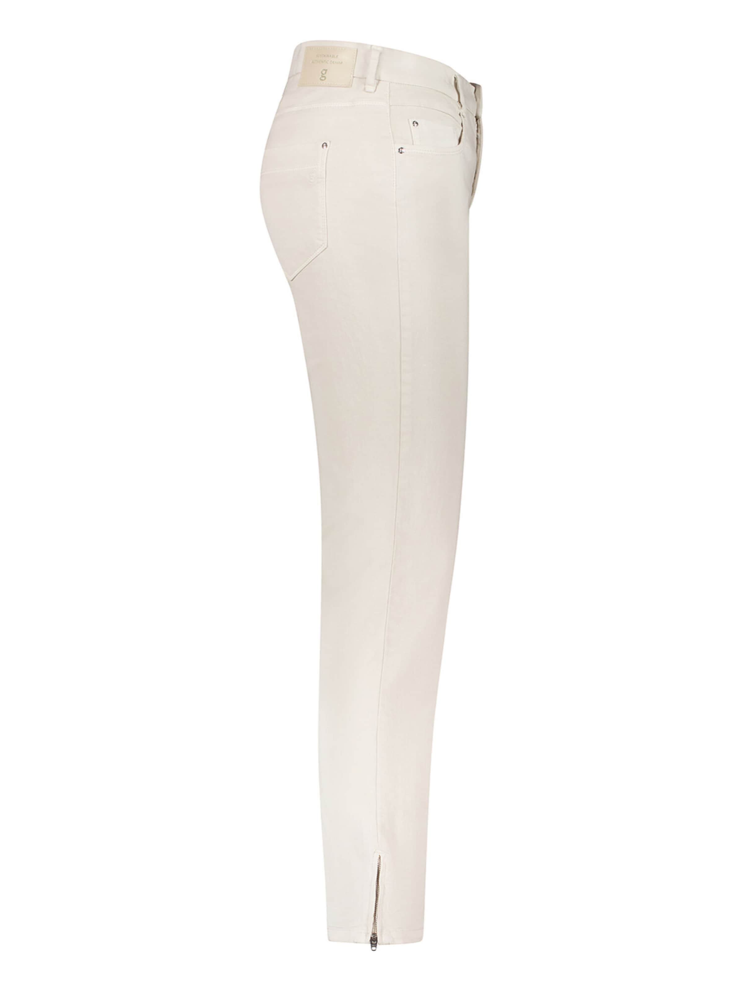 Gardeur Slimfit Broek 'ZURI121' in Beige