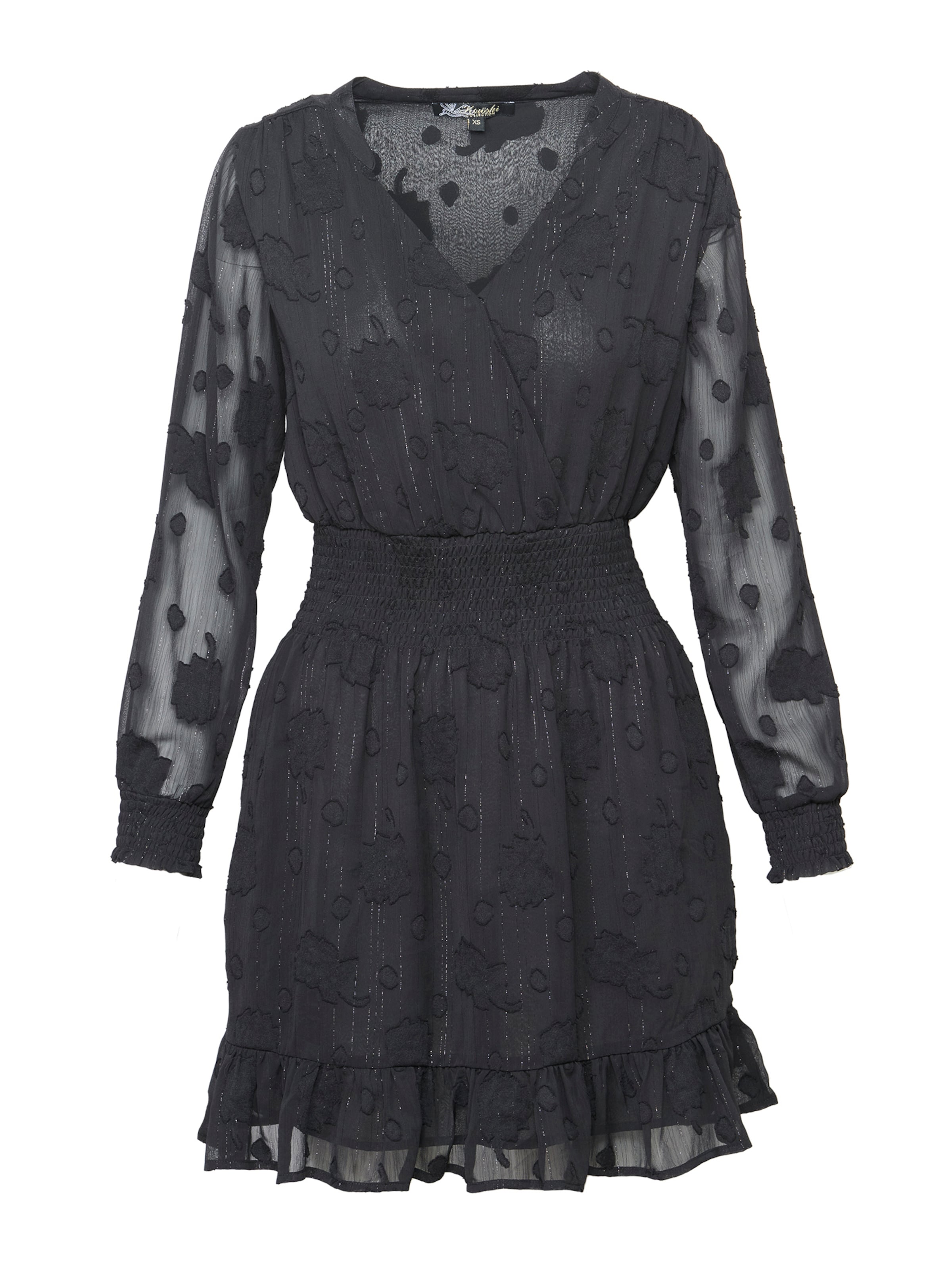 Robe KOROSHI en noir : devant