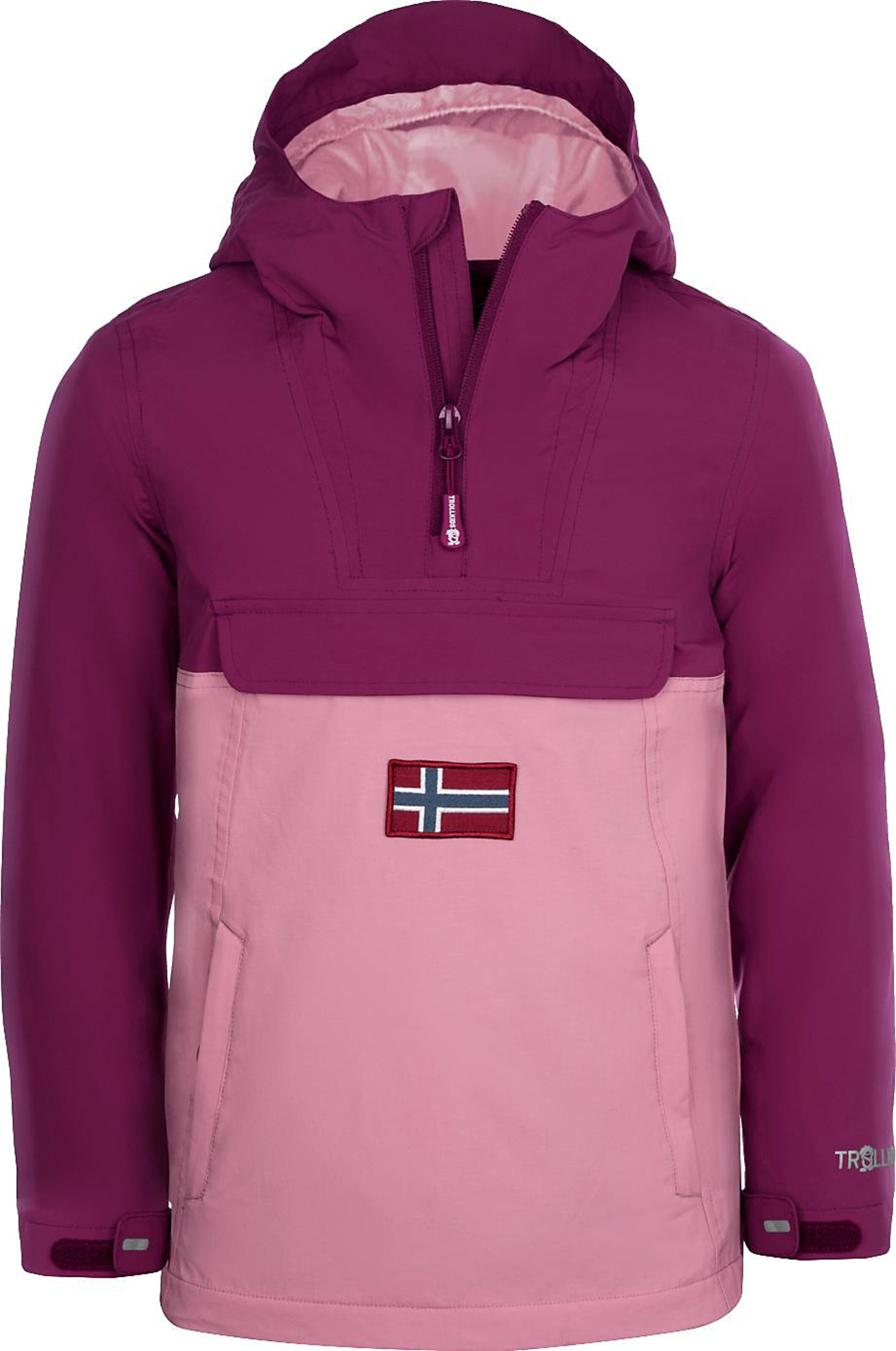 TROLLKIDS Winter Jacket 'BERGEN' in Red: front