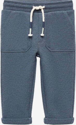 MANGO KIDS Regular Pants 'Mons' in Blue: front