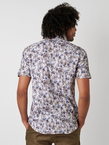 DESOTO Regular fit Button Up Shirt in Brown