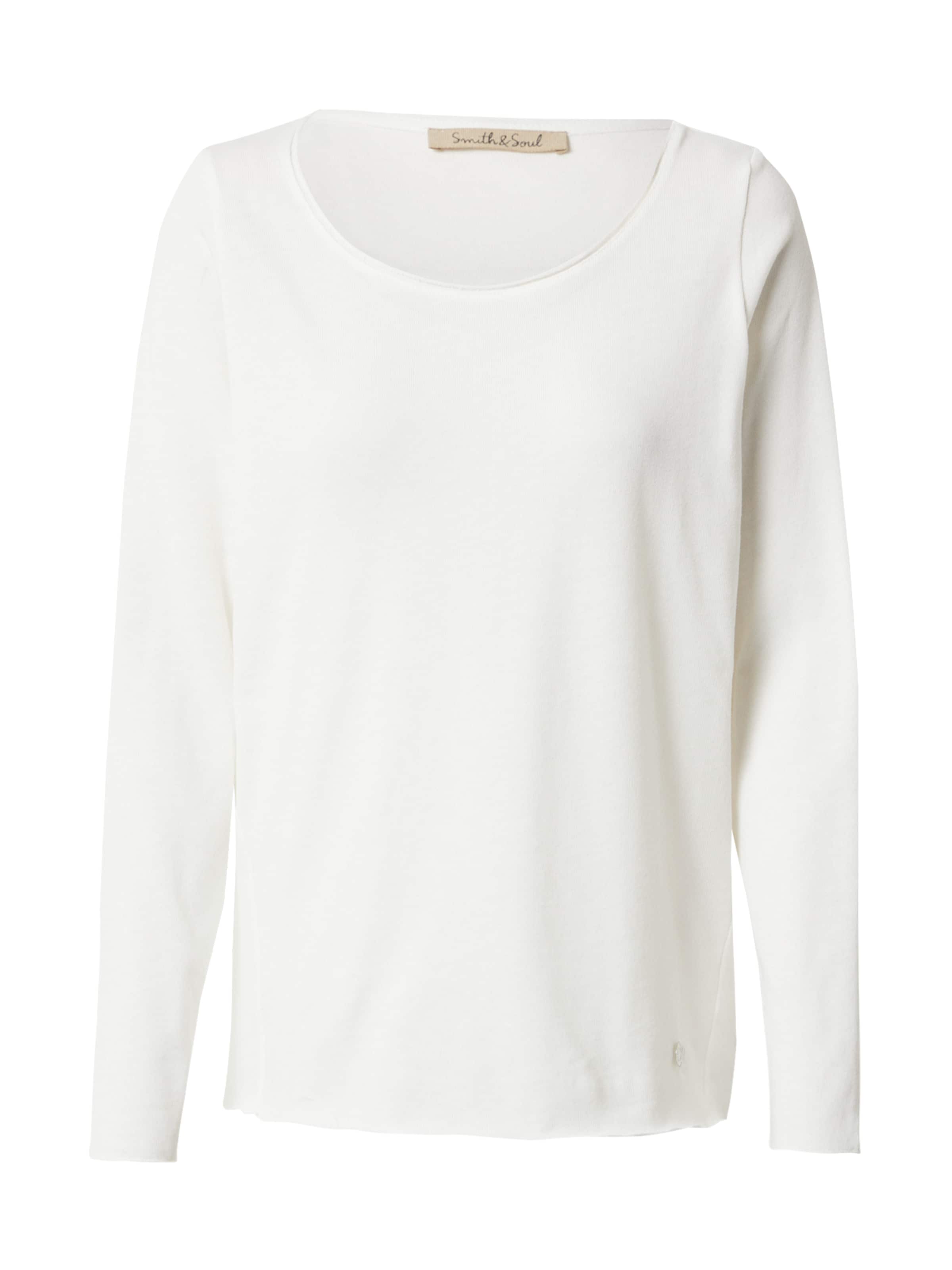 Maglietta di Smith&Soul in bianco: frontale