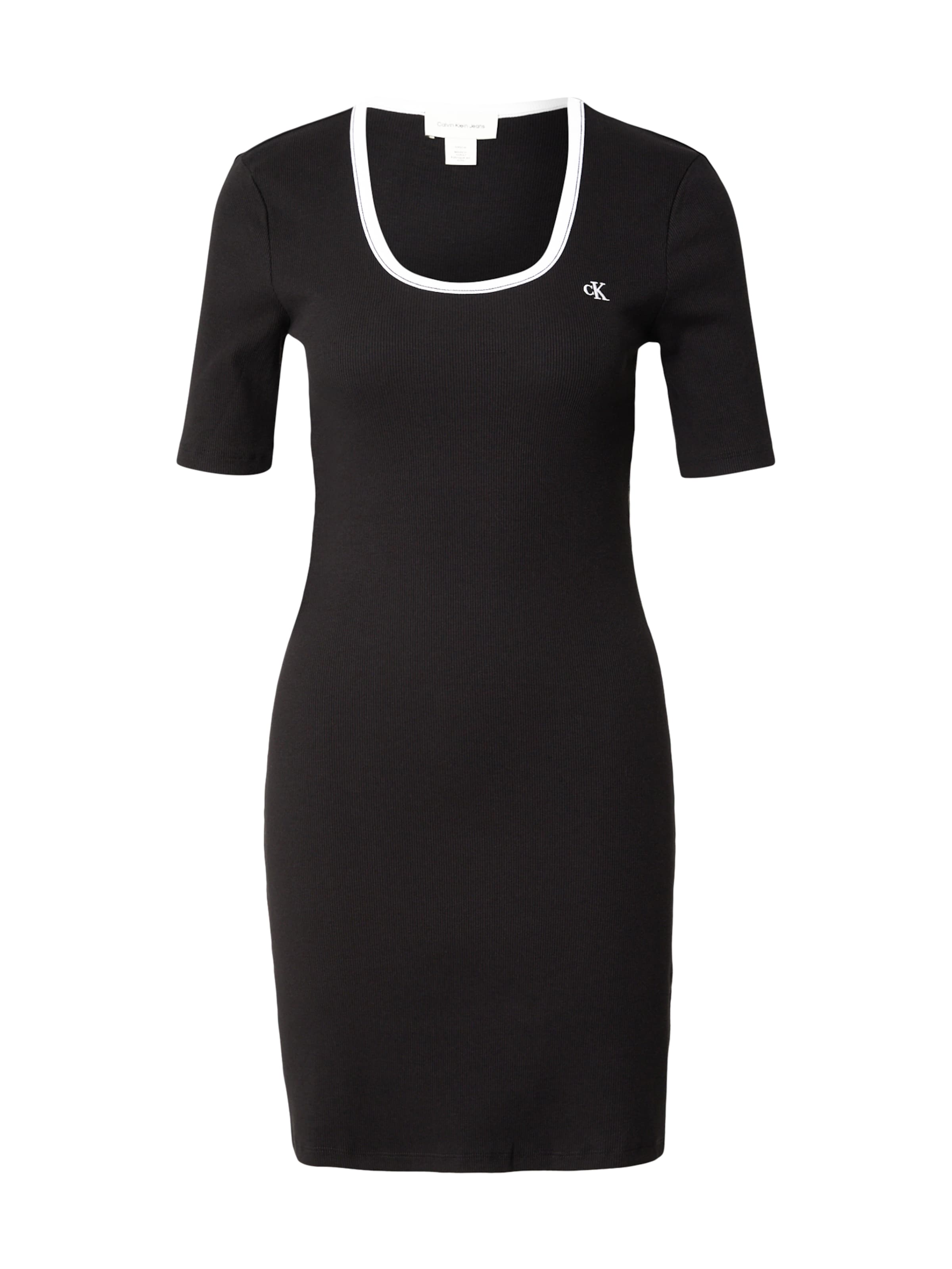 Calvin Klein Jeans Šaty - Čierna: predná strana