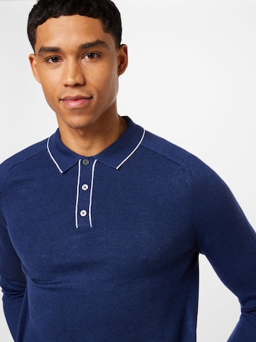 Maglietta di BURTON MENSWEAR LONDON in blu