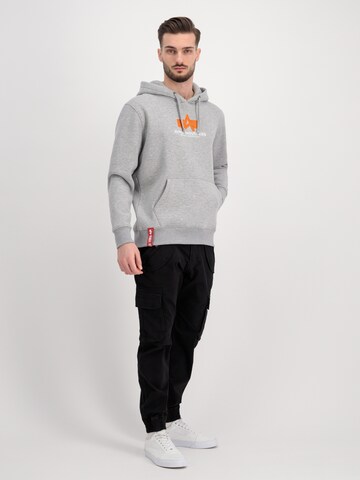 Sweat-shirt ALPHA INDUSTRIES en gris