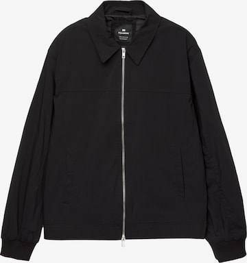 Pull&Bear Välikausitakki värissä musta: etupuoli