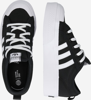 ADIDAS ORIGINALS Sneakers 'Nizza Platform' i svart