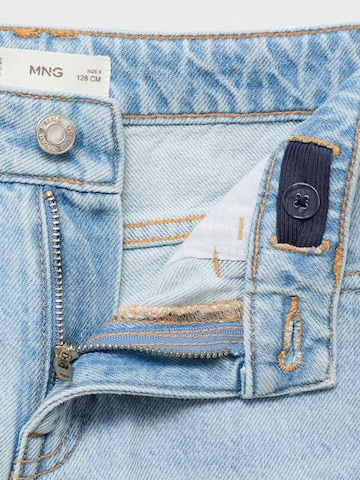 MANGO KIDS Широка кройка Дънки 'DAD' в синьо