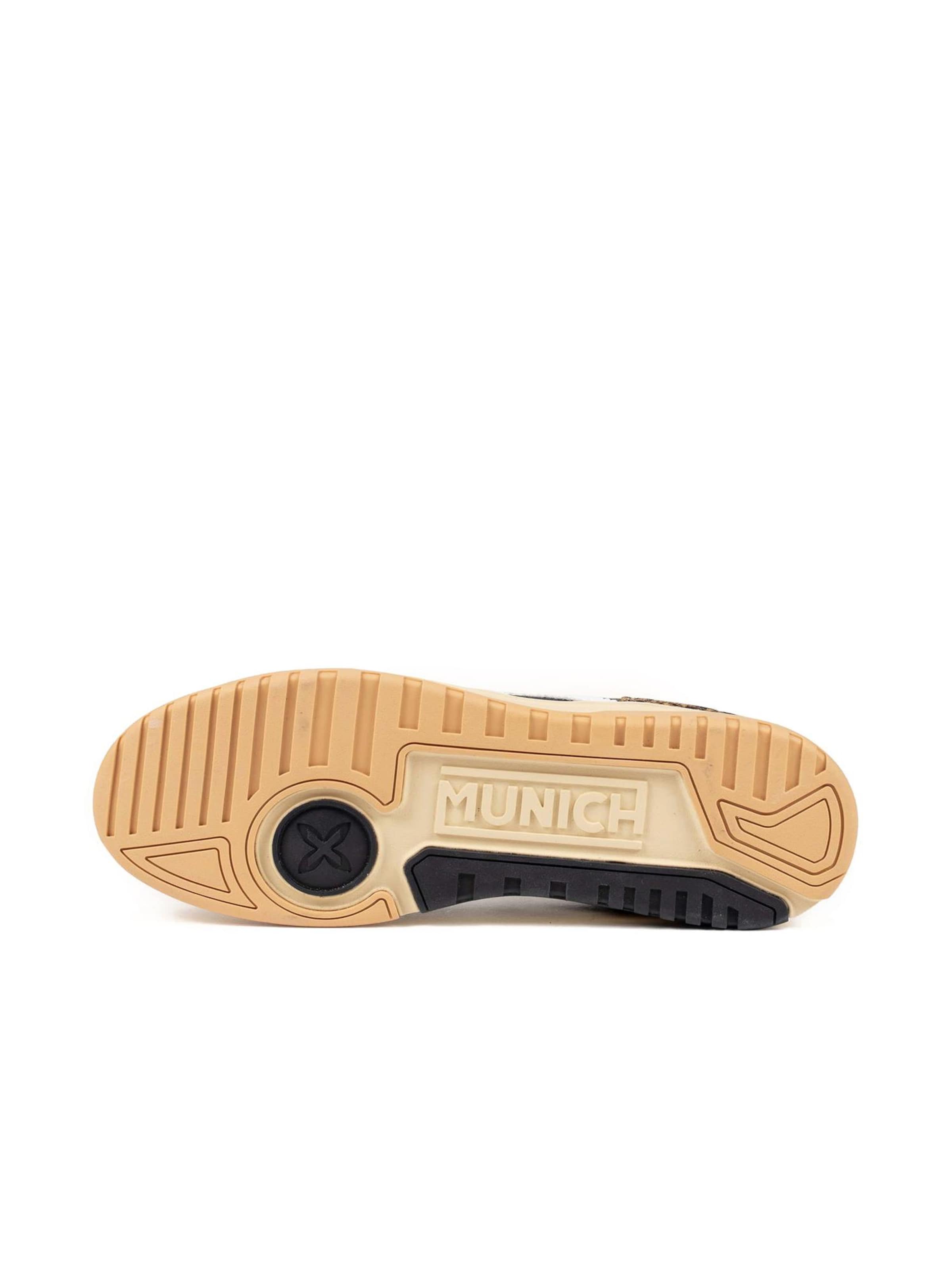 MUNICH - Sapatilhas baixas 'Tennez' em castanho