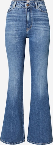 BOSS Black Flared Jeans 'FRID 70S F LNY' in Blauw: voorkant