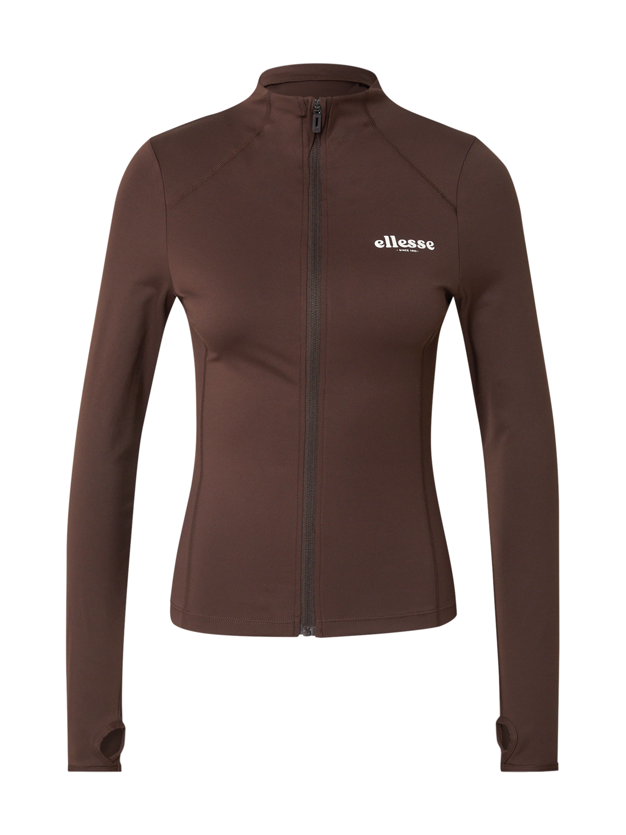 ELLESSEGornji dio trenirke 'Piccoloz' - smeđa boja: prednji dio