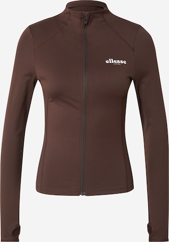 ELLESSEGornji dio trenirke 'Piccoloz' - smeđa boja: prednji dio