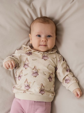 Sweat-shirt NAME IT en beige : devant