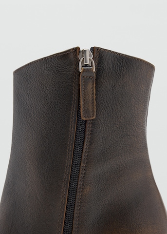Bottines 'DIA1' MANGO en marron