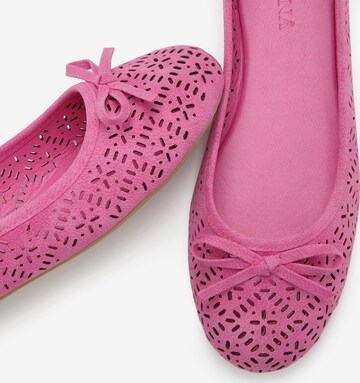 Ballerines LASCANA en rose