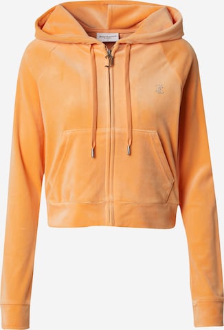 Juicy Couture Zip-Up Hoodie 'MADISON' in Orange: front