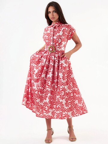 Robe Busem en rouge : devant