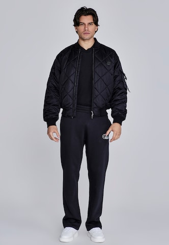 Veste mi-saison SikSilk en noir