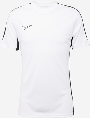 T-Shirt fonctionnel 'Academy23' NIKE en blanc : devant