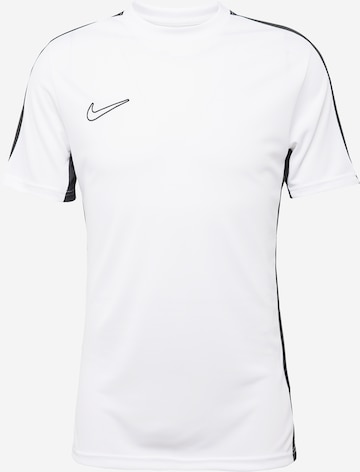 NIKE Funktionsskjorte 'Academy23' i hvid: forside