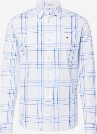 Tommy Jeans Overhemd in de kleur Blauw / Lichtblauw / Wit, Productweergave