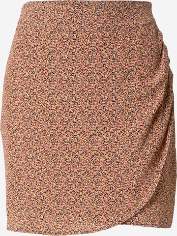 System Action Skirt 'Volcano' in Brown: front