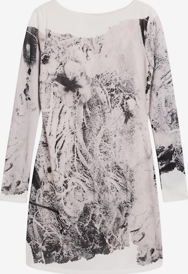 Suknelė iš Desigual, spalva – pastelinė rožinė / juoda / balkšva, Prekių apžvalga