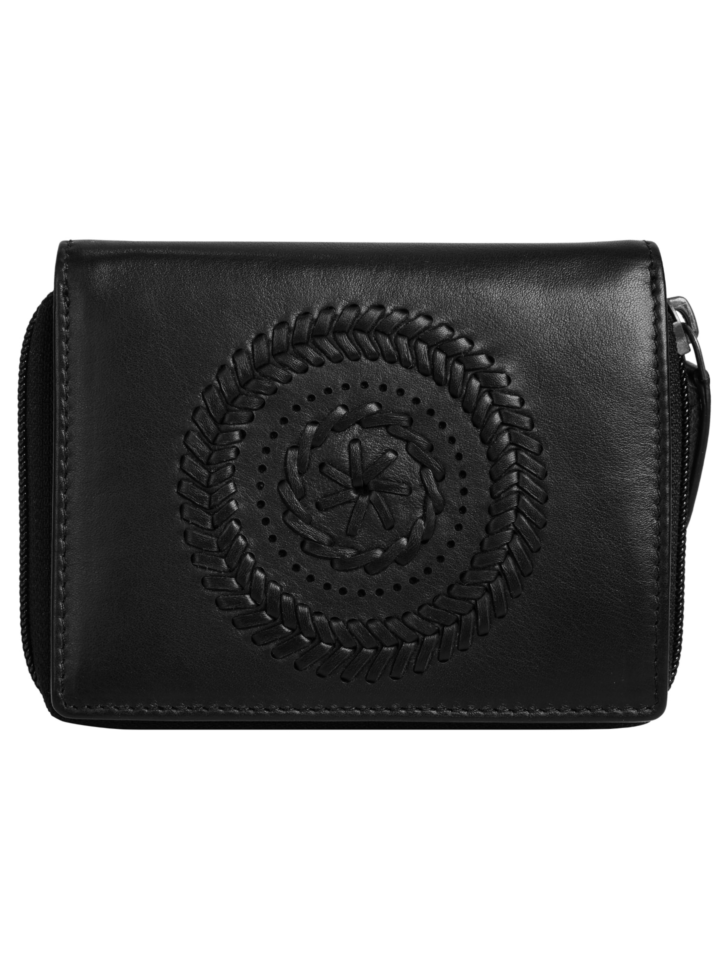 Bruno Banani Portemonnaie‌‌‌‌‌‌‌‌‌ in Schwarz: Vorderseite
