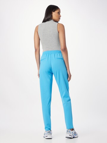 ICHI Slimfit Spodnie 'KATE' w kolorze niebieski