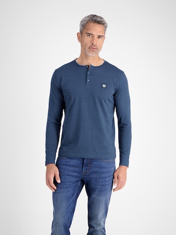 T-Shirt LERROS en bleu : devant