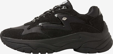 BRITISH KNIGHTS Matalavartiset tennarit 'GALAXY' värissä musta: etupuoli