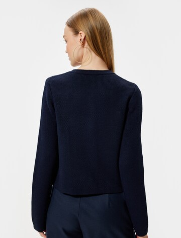 Koton Gebreid vest in Blauw