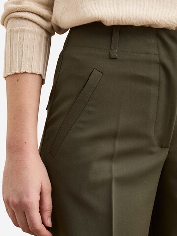 Regular Pantalon Il Lanificio en vert