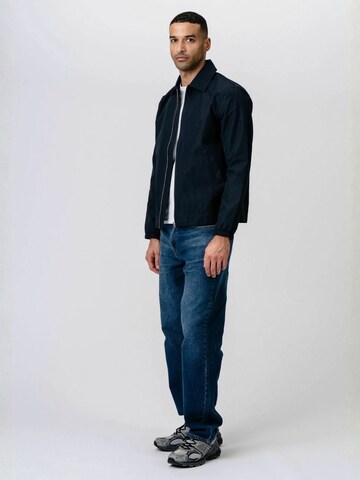 Veste mi-saison ' Short Zip ' TEESHOPPEN en bleu