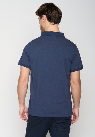 GREENBOMB Poloshirt 'Nature Sailship' in Blau