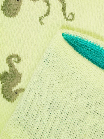 Von Jungfeld Socks 'Signature Icons' in Yellow