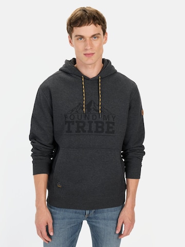 CAMEL ACTIVE Sweatshirt in Grey: front