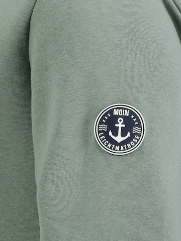 Eight2Nine Sweatshirt 'Moin' in Green