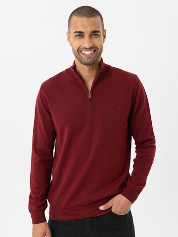 Anou Anou Pullover 'Enrifo' in Rot: Vorderseite