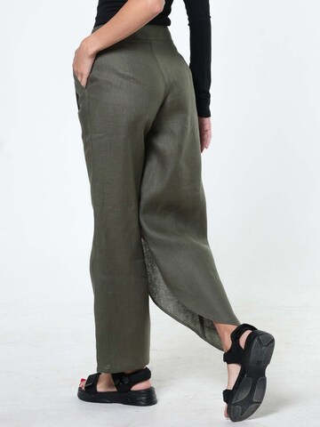 Loosefit Pantalon Metamorphoza en vert