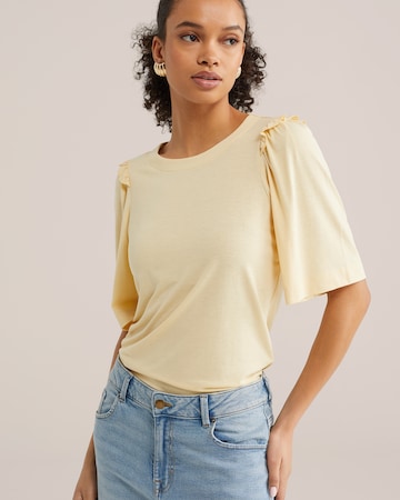 WE Fashion Póló - sárga: elől